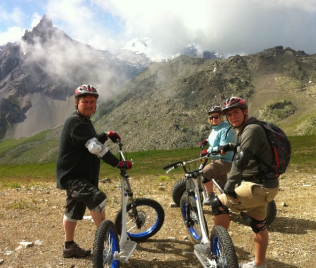  Ruta en scooter por Courchevel 